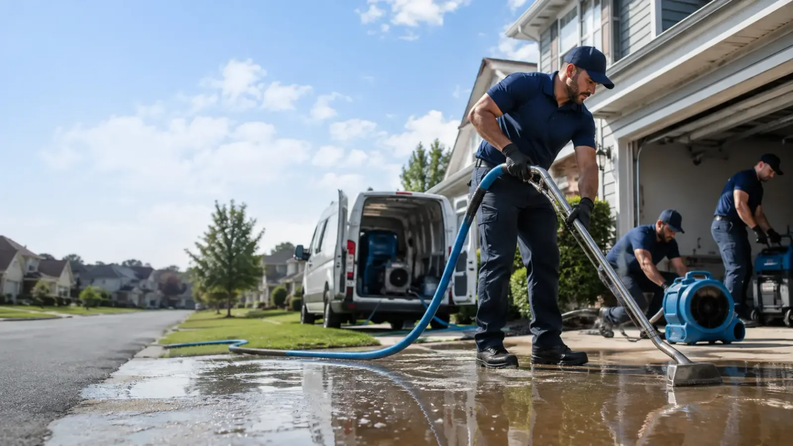 Flood Damage Restoration in New England, ND